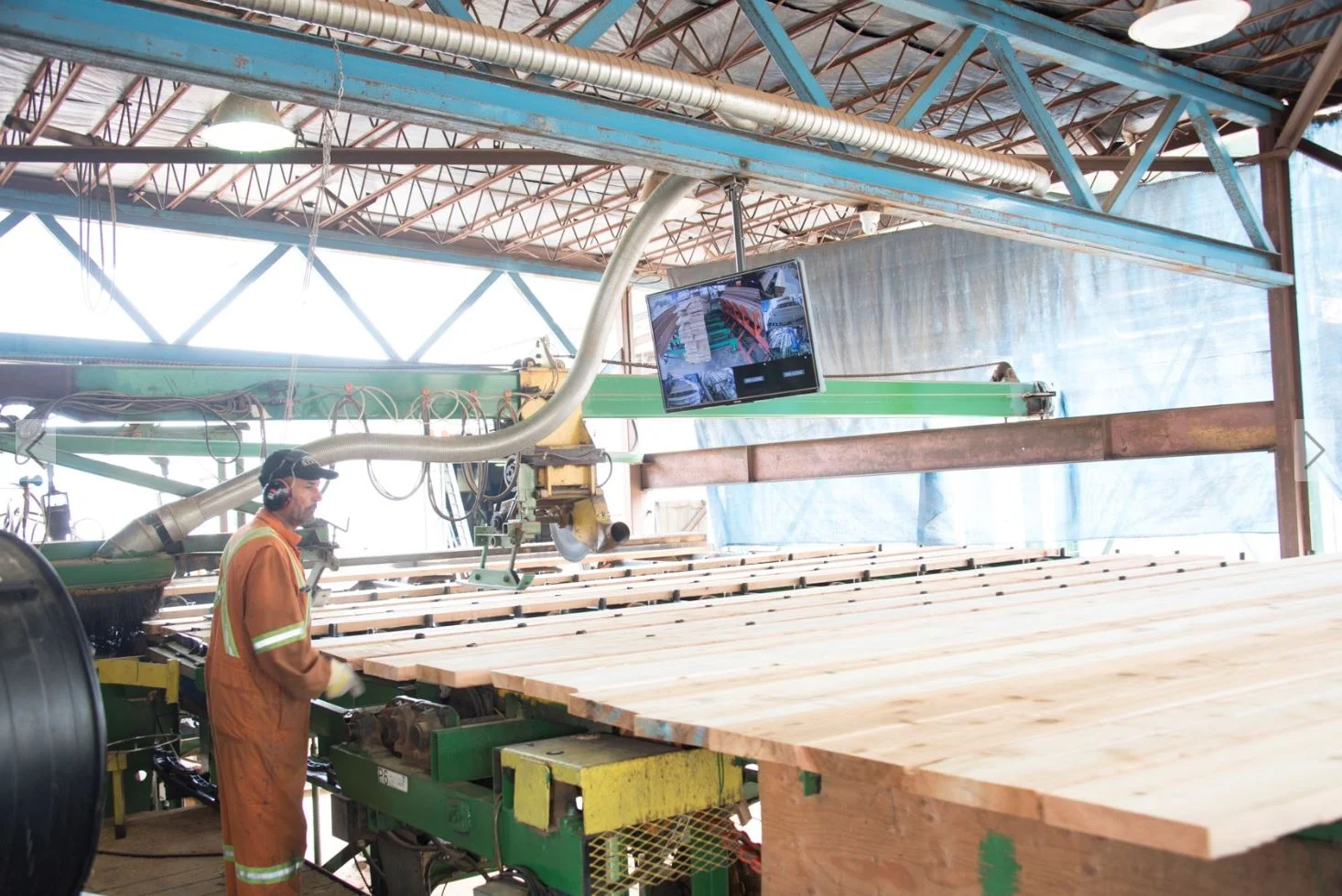 Lumber remanufacturing at a lumber mill
