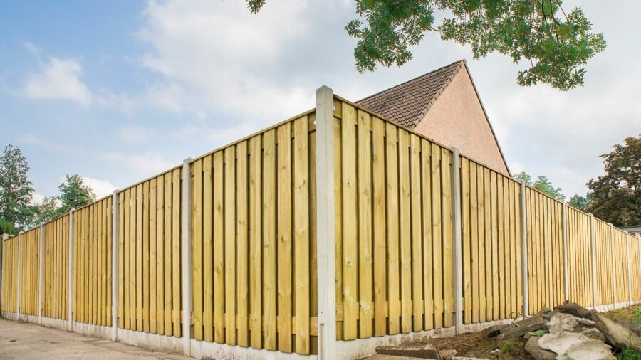 SYP Fence around a house