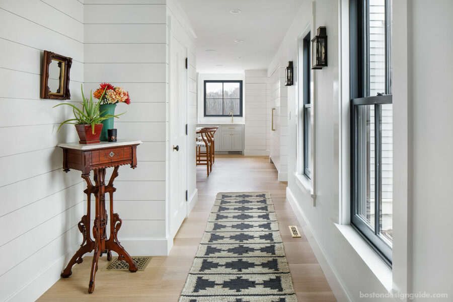 Nickel Gap Lumber in a Hallway